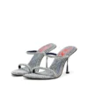 d-havanna sdl Mules à talons D-Havanna en denim cristallisé