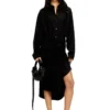 d-iletta-s1 Robe chemise midi avec détail torsadé