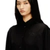 d-iletta-s1 Robe chemise midi avec détail torsadé
