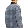 d-ivar-s1 Veste en denim bouclé graphique