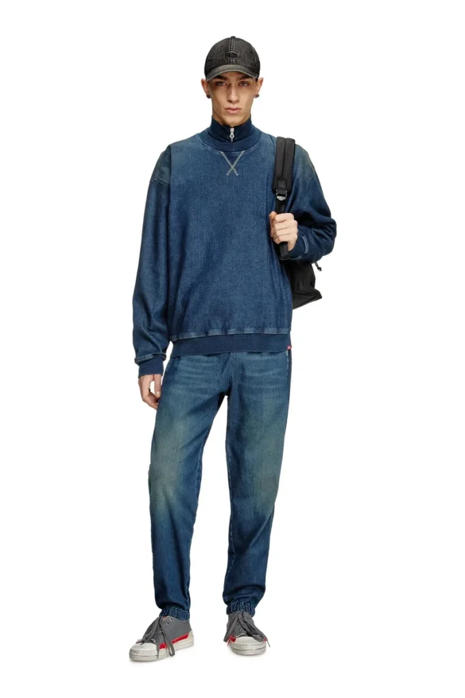 d-kriby-s track Sweat-shirt in Track Denim