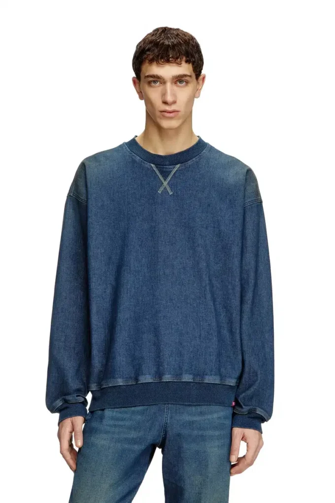 d-kriby-s track Sweat-shirt in Track Denim