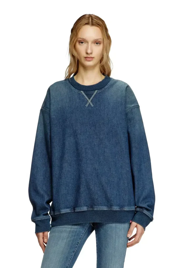 d-kriby-s track Sweat-shirt in Track Denim