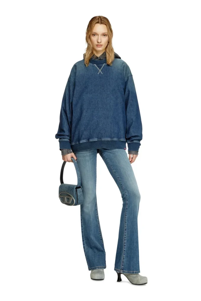 d-kriby-s track Sweat-shirt in Track Denim