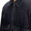 d-kurz Veste en denim tissé batavia