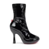 d-lake platform midb zip stretch Bottines à plateforme D-Lake en PU stretch verni