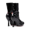 d-lake platform midb zip stretch Bottines à plateforme D-Lake en PU stretch verni