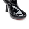 d-lake platform midb zip stretch Bottines à plateforme D-Lake en PU stretch verni