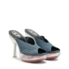 d-lake platform sdl Mules à plateforme D-Lake en denim et plexiglas