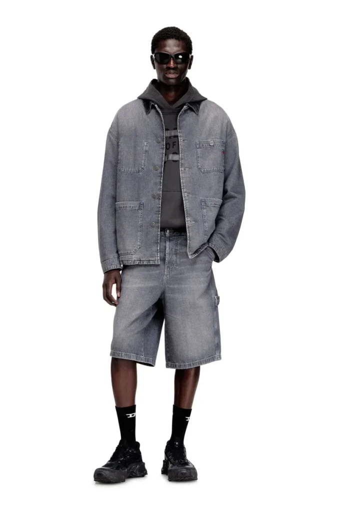 d-livery-w-short Short en denim à la coupe décontractée