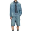 d-livery-w-short Short en denim style utilitaire