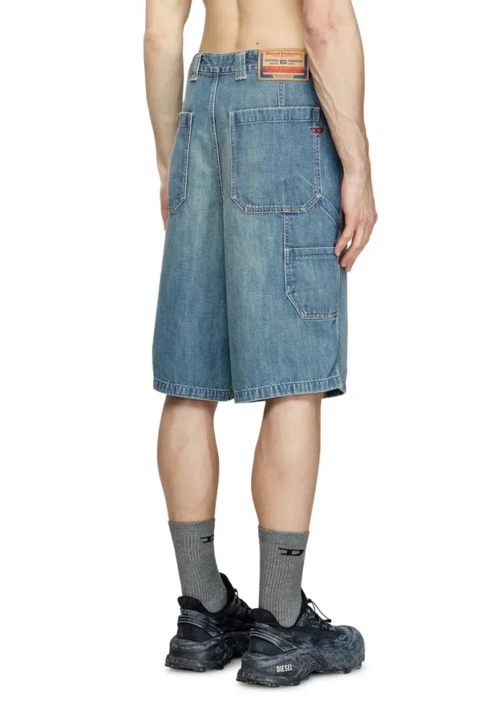 d-livery-w-short Short en denim style utilitaire