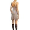 d-longy Mini-robe avec imprimé métallisé