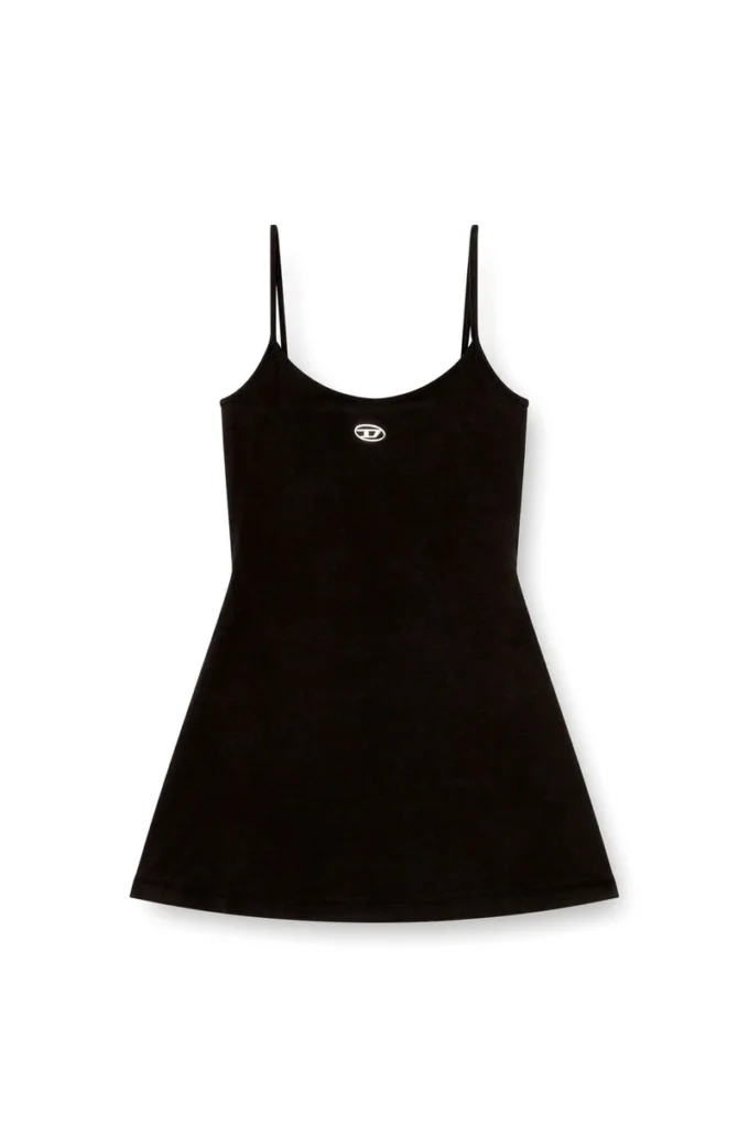 d-newhop-od Mini-robe en coton avec logo Oval D