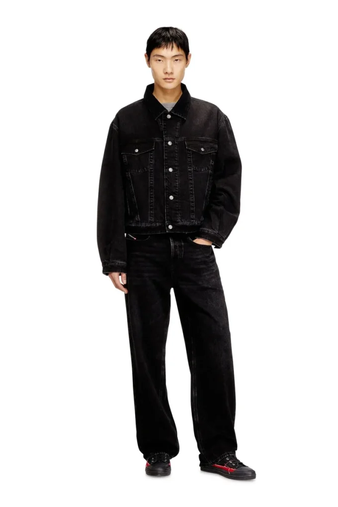 d-ranger-t Veste trucker matelassée en denim