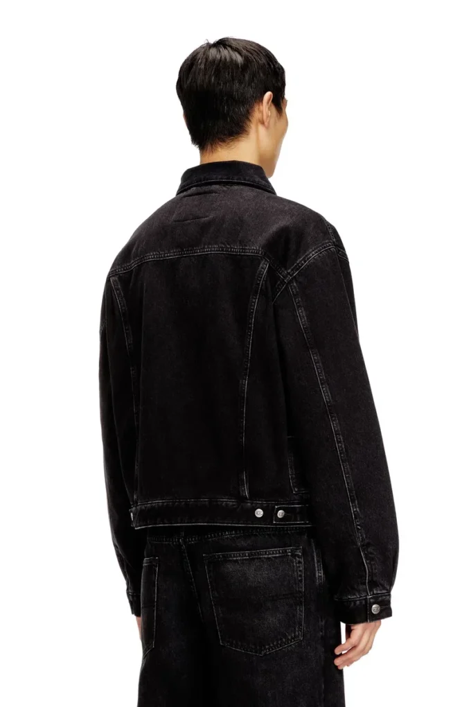 d-ranger-t Veste trucker matelassée en denim