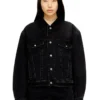 d-ranger-t Veste trucker matelassée en denim