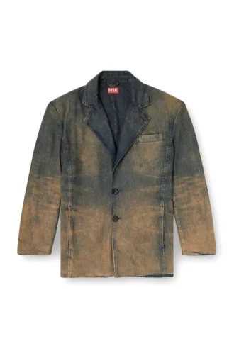 d-reg-s Blazer en denim fluide dégradé