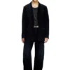 d-reger-d Blazer en denim légèrement traité