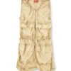 d-resden Robe cargo en viscose-nylon traité
