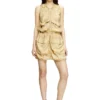 d-resden Robe cargo en viscose-nylon traité