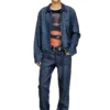 d-roheen-s Veste en denim Prince de Galles