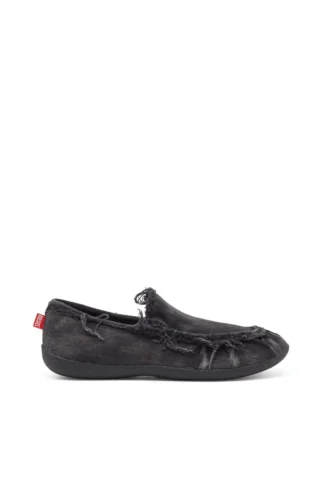 d-shock moc D-Shock – Mocassins en denim vieilli