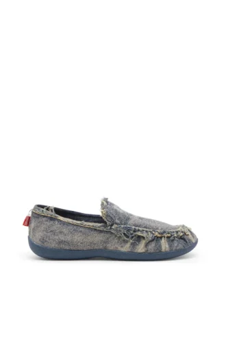 d-shock moc D-Shock – Mocassins en denim vieilli