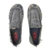 d-shock moc D-Shock – Mocassins en denim vieilli