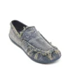 d-shock moc D-Shock – Mocassins en denim vieilli