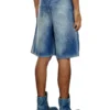 d-shorty-fse Short en denim peel-off