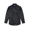 d-simply-fse Chemise en denim avec revêtement craquelé
