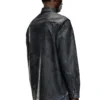 d-simply-fse Chemise en denim avec revêtement craquelé