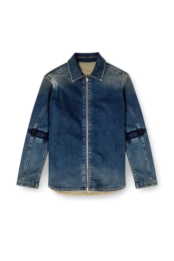 d-simply-re Chemise zippée en denim Rehab