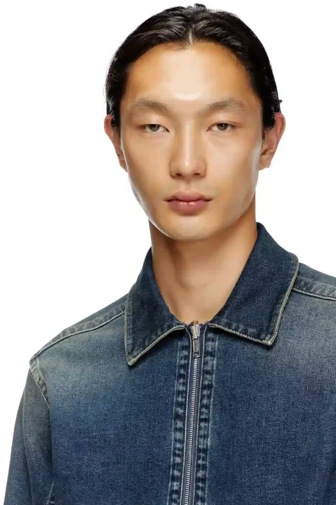 d-simply-re Chemise zippée en denim Rehab