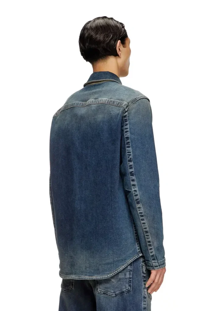 d-simply-re Chemise zippée en denim Rehab