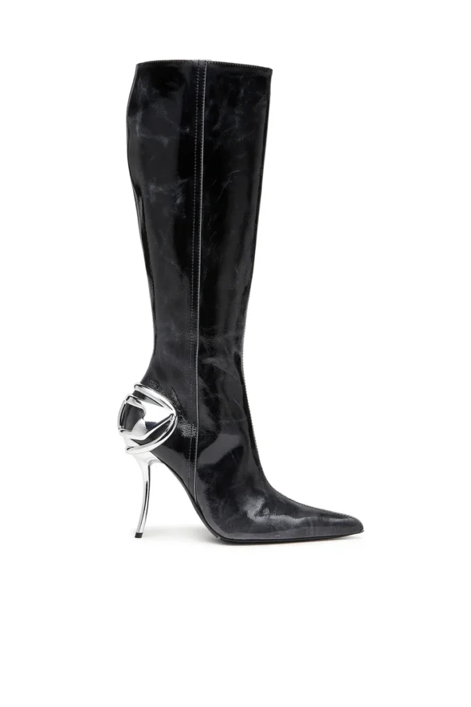 d-ten&half hb D-Ten&Half – Bottes en cuir montant jusqu&rsquo;aux genoux