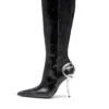 d-ten&half hb D-Ten&Half – Bottes en cuir montant jusqu&rsquo;aux genoux