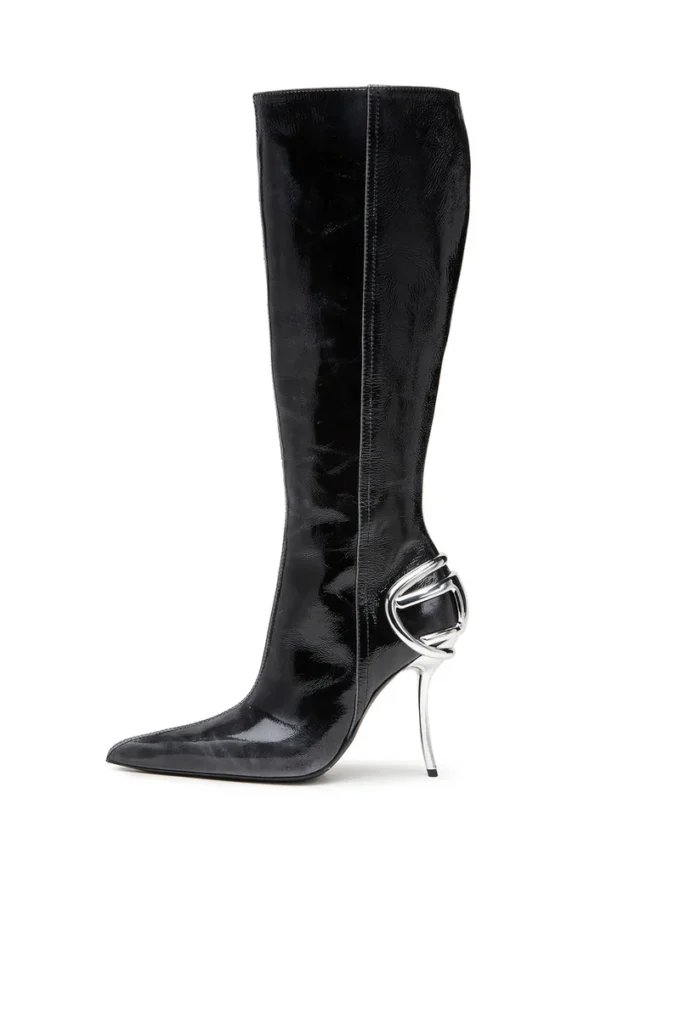 d-ten&half hb D-Ten&Half – Bottes en cuir montant jusqu&rsquo;aux genoux