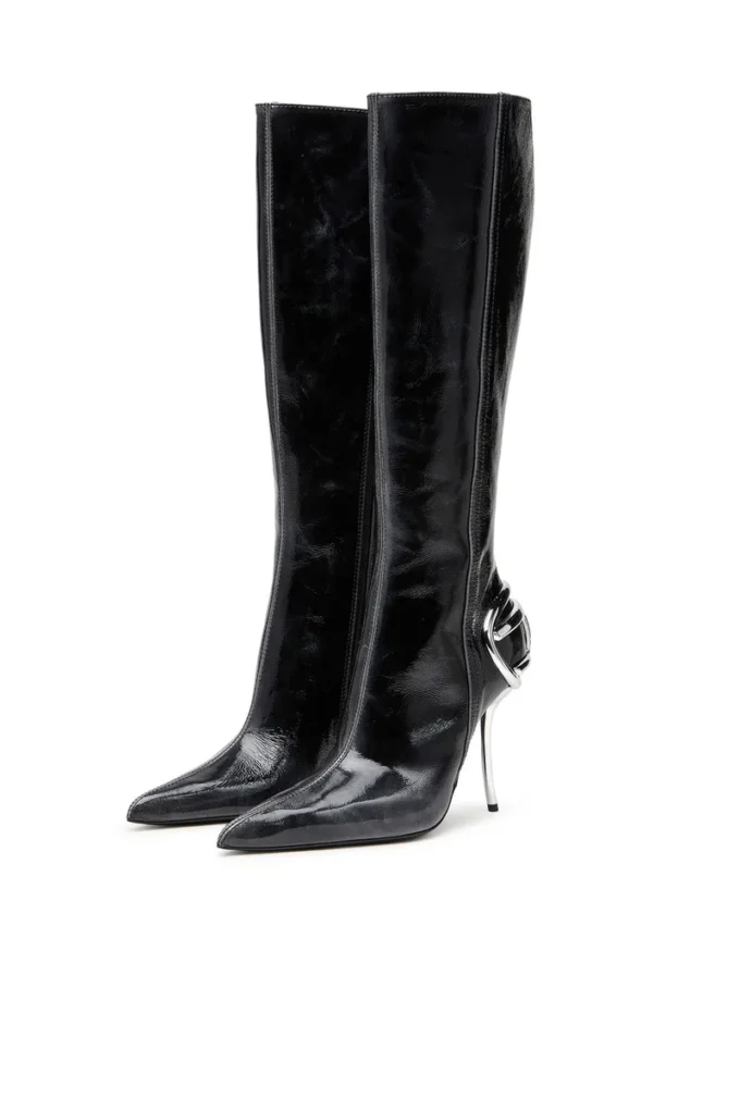 d-ten&half hb D-Ten&Half – Bottes en cuir montant jusqu&rsquo;aux genoux