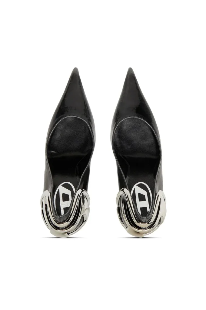 d-ten&half p Escarpins D-Ten&Half en cuir verni pull-up