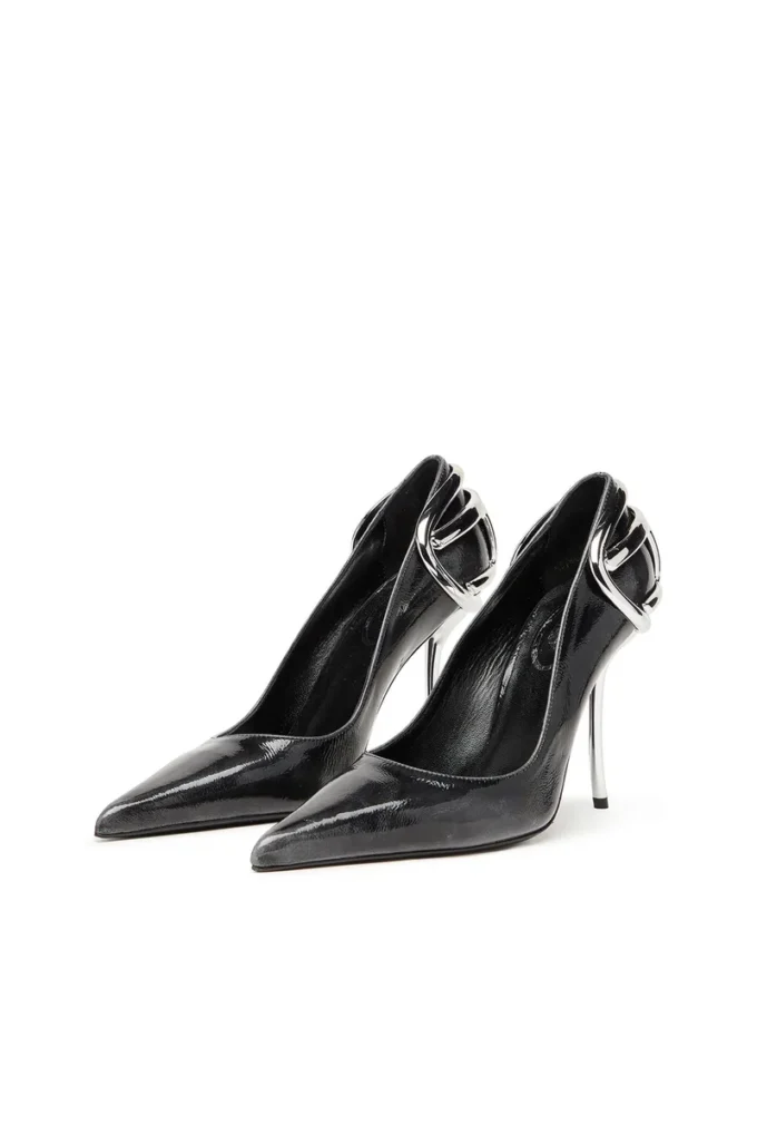 d-ten&half p Escarpins D-Ten&Half en cuir verni pull-up