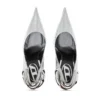 d-ten&half p Escarpins D-Ten&Half-Metallic à talon incurvé