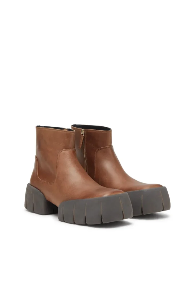 d-tex bt Bottines en cuir huilé D-Tex avec semelle fendue