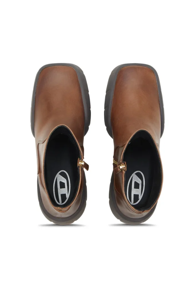 d-tex bt Bottines en cuir huilé D-Tex avec semelle fendue