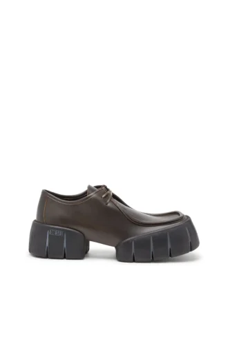 d-tex wb Chaussures D-Tex de style mocassin en cuir brossé