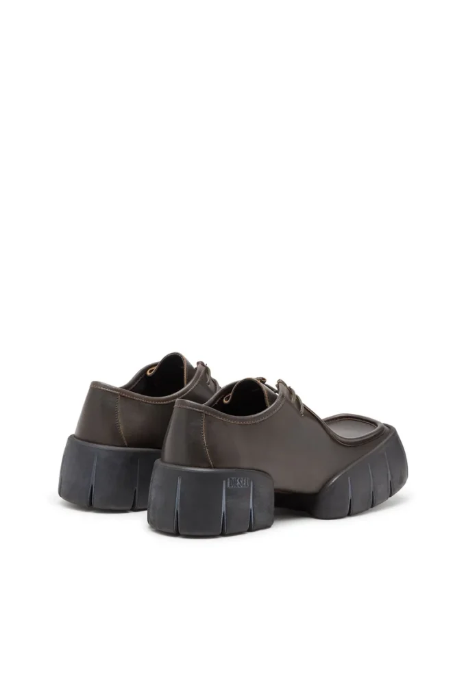 d-tex wb Chaussures D-Tex de style mocassin en cuir brossé