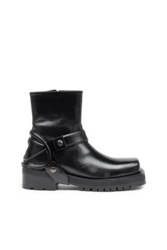 d-texan ch Bottines D-Texan-Harness en cuir verni