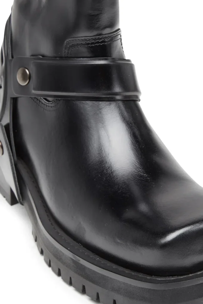 d-texan ch Bottines D-Texan-Harness en cuir verni