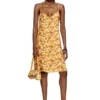 d-ulcet Mini-robe en viscose avec imprimé intégral